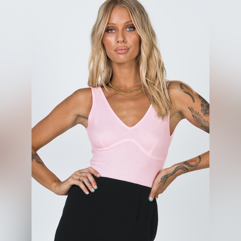 Princess Polly Trella Bodysuit in Pink Size 6